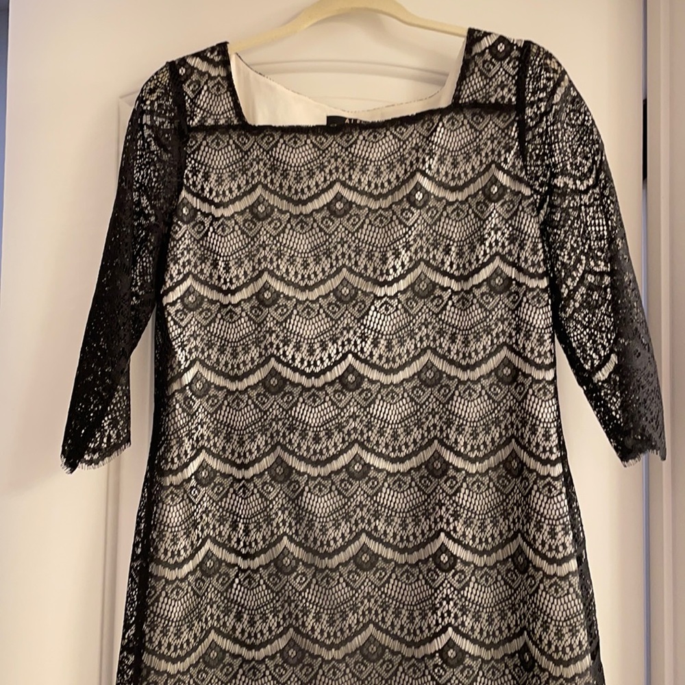 GORGEOUS black lace Alex Marie dress